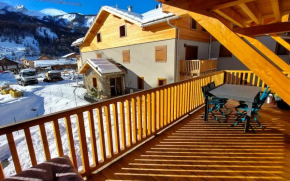 Large new T2 with terrace le dahu perché